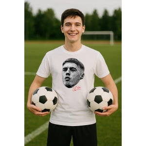 Tricou Barbat cu Fotbalistul Cole Palmer - Chelsea FC - Img 1