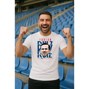 Tricou Barbat cu Fotbalistul Fabiin Ruiz Pea - Paris Saint - Germain - Img 11