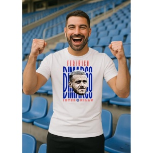 Tricou Barbat cu Fotbalistul Federico Dimarco - Inter Milano v1 - Img 7