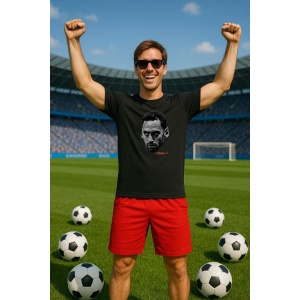 Tricou Barbat cu Fotbalistul Hakan Calhanoglu Inter Milano v1