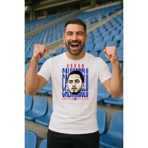 Tricou Barbat cu Fotbalistul Hakan calhanolu - Inter Milano - Img 11