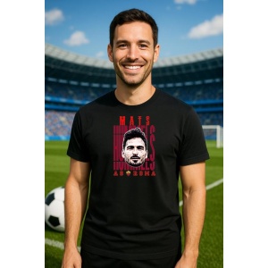 Tricou Barbat cu Fotbalistul Mats Julian Hummels - AS Roma - Img 4