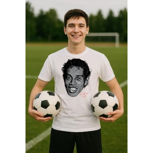 Tricou Barbat cu Fotbalistul Ronaldinho Gaucho Brazil - Img 8