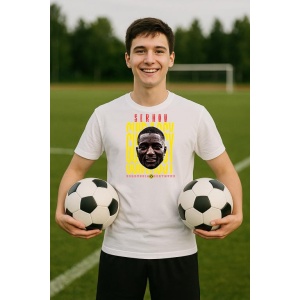 Tricou Barbat cu Fotbalistul Serhou Yadaly Guirassy - Borussia Dortmund - Img 8
