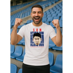 Tricou Barbat cu Fotbalistul Son Heung - min - Tottenham Hotspur v1 - Img 11