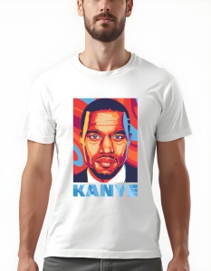 Tricou barbat - Kanye Color Splash