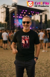 Tricou barbat Kpop cu trupa SUGA music Coreean 292 - Img 9