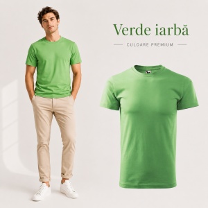 Tricou bărbat Malfini Basic Clasic, 100% bumbac, 160 g/m², guler rotund, 48 de culori, mărimi XS–5XL - Img 21