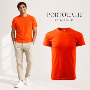 Tricou bărbat Malfini Basic Clasic, 100% bumbac, 160 g/m², guler rotund, 48 de culori, mărimi XS–5XL - Img 41