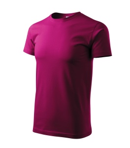 Tricou pentru barbati basic din bumbac de culoare violet