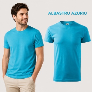 Tricou Bărbat Simplu Malfini Basic, 100% Bumbac, Regular Fit, casual office Guler Rotund, Multiple Culori XS - 5XL - Img 10