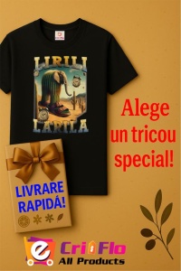 Tricou Barbat Tralalero Tralala cu personajul Lirili Larila Funny Italian Brainrot Meme - Img 6