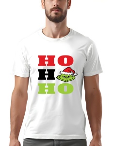 Tricou barbati - HO, HO, HO GRINCH
