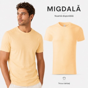 Tricou Bărbați Malfini Gulf 822, 100% Bumbac Organic, 150 g/m², Guler Rotund, Label Free, S–3XL, 15 Culori - Img 18
