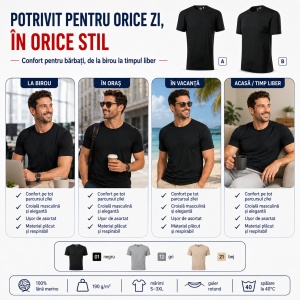 Tricou Bărbați Malfini Merino Rise 157, 100% Lână Merino, 190 g/m², Respirabil, Termoreglare, Slim Fit, Mărimi S-3XL - Img 7