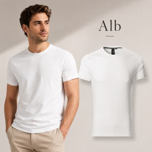 Tricou Bărbați Malfini Premium Action, 95% Bumbac, 5% Elastan, Slim Fit, 180 g/m², Guler Rotund, Mărimi S–3XL, 10 Culori - Img 11
