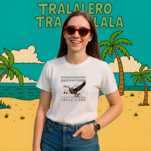 Tricou Bombombini Guzzini ** Tralalero Tralala Copii | Dama | Barbat - Img 11
