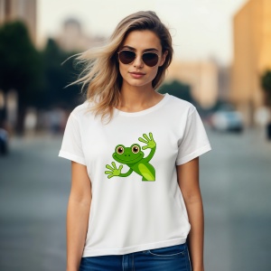 Tricou Broscuta Frog Simpatica - Copii | Dama | Barbat - Img 10