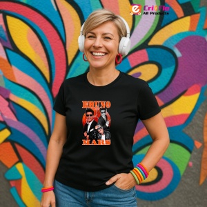 Tricou Bruno Mars, muzica Hip-Hop / Rap (Will Smith), Dama | Barbat | Copii, Culoare Negru - Img 13