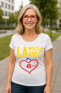 Tricou Cadou 49 ani - Cadou aniverasare Damă