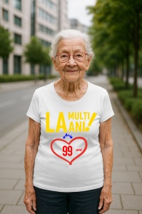Tricou Cadou 99 ani - Cadou aniverasare Damă