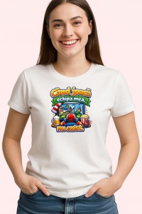 Tricou Cand Joaca Echipa Mea Restul Nu Exista V2, din bumbac 100% , tricou alb pentru Copii | Dama | Barbat