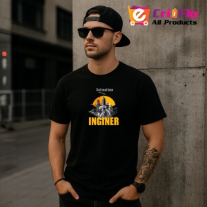 Tricou Cel Mai Bun Inginer Santier Galben, din bumbac 100%, tricou negru Dama | Barbat - Img 7