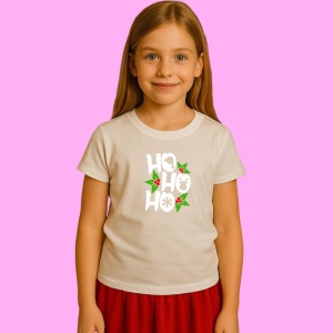 Tricou Christmas Holly Decoration, din bumbac 100% Copii | Dama | Barbat - Img 2