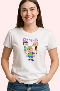 Tricou clarence copilul curios si prietenii sai excentrici, Copii | Dama | Barbat - Img 4