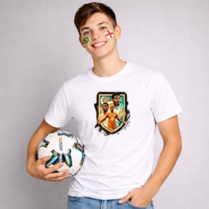 Tricou Coasta De Fildes World Cup Fifa 2026, din bumbac 100%, tricou alb, Copii | Dama | Barbat
