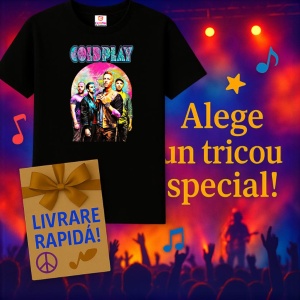 Tricou Coldplay, muzica Hip-Hop / Rap, Dama | Barbat | Copii, Culoare Negru - Img 15
