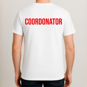 Tricou COORDONATOR, Personalizat | Unisex Dama si Barbat