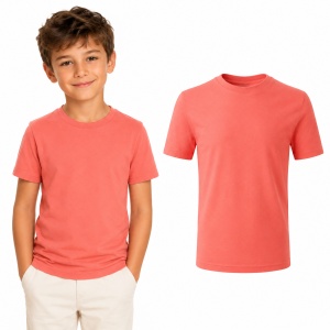 Tricou copii 100% bumbac,pentru fete și băieți 160 gm/², 32 nuanțe, mărimi 4–12 ani - Img 39
