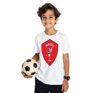 Tricou copii Ac Perugia din bumbac 100% - Img 2