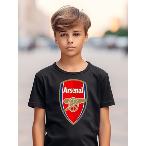 Tricou copii Arsenal FC din bumbac 100% - Img 7