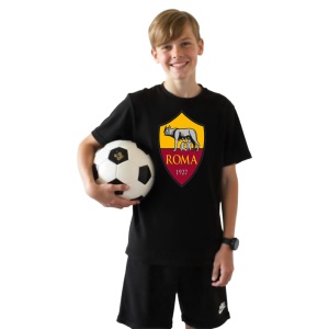 Tricou copii As Roma din bumbac 100% - Img 3
