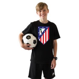 Tricou copii Atletico Madrid din bumbac 100% - Img 3