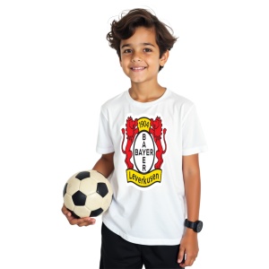 Tricou copii Bayer Leverkusen din bumbac 100% - Img 2