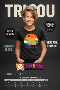 Tricou copii Capybara - Be capy - Img 6