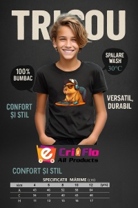 Tricou copii Capybara - Gamer 2 - Img 6
