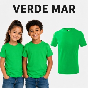 Tricou Copii Clasic Basic Kids, Băiat/Fată, Bumbac 100% Confortabil, 160 g/m², Mărimi 4–12 ani - Img 39