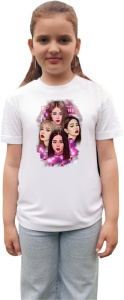 Tricou copii cu formatia BLACK PINK , din bumbac 100% - Img 3