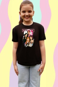 Tricou copii cu formatia BLACKPINK 3 , din bumbac 100% - Img 3