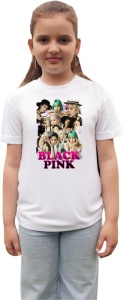 Tricou copii cu formatia BLACKPINK 9 , din bumbac 100% - Img 3
