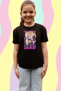 Tricou copii cu formatia CHANYEOL - EXO 1 , din bumbac 100% - Img 3