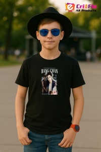 Tricou copii cu formatia CHRISTOPHER CHAN BANG BANG CHAN , din bumbac 100%