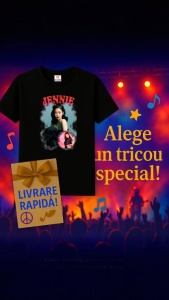 Tricou copii cu formatia J-HOPE , din bumbac 100% - Img 6