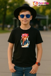 Tricou copii cu formatia LISA 2 , din bumbac 100% - Img 6