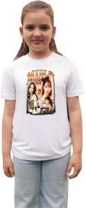 Tricou copii cu formatia MINA , din bumbac 100% - Img 3