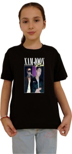 Tricou copii cu formatia NAM-JOON , din bumbac 100% - Img 2